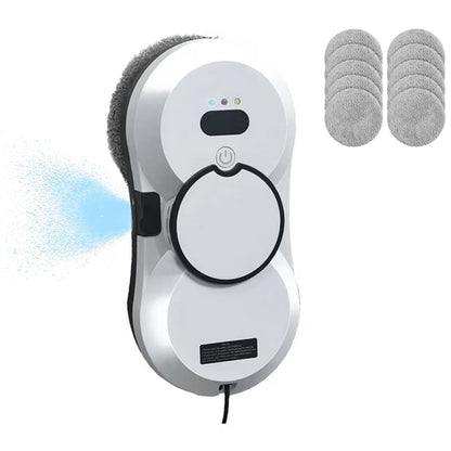 5600Pa Smart Window Cleaning Robot, Ultra-Thin Auto Glass Cleaner with Remote for Home & Office
