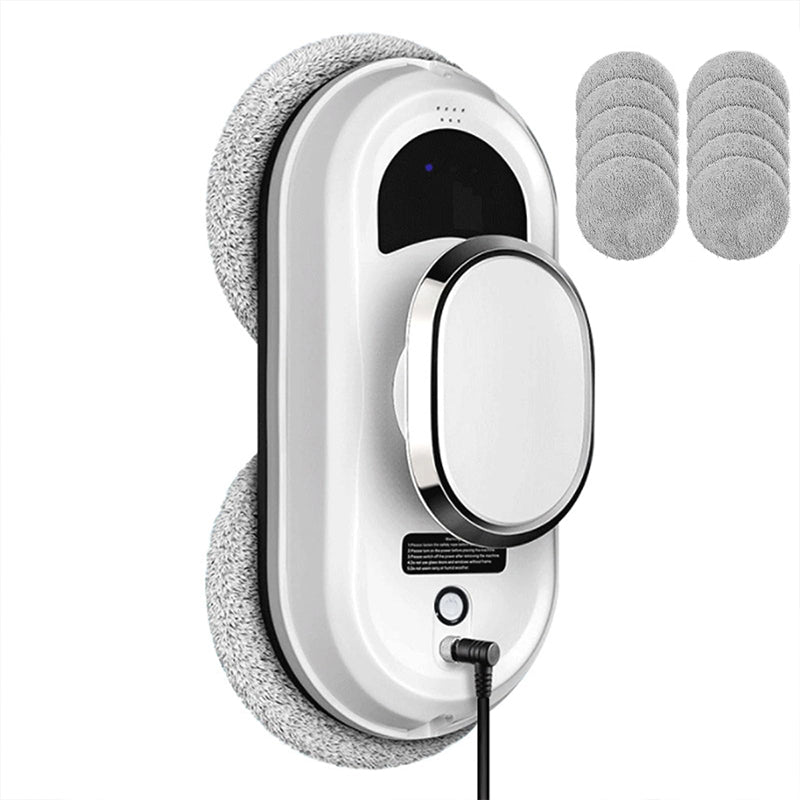 5600Pa Smart Window Cleaning Robot, Ultra-Thin Auto Glass Cleaner with Remote for Home & Office