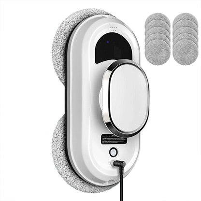 5600Pa Smart Window Cleaning Robot, Ultra-Thin Auto Glass Cleaner with Remote for Home & Office