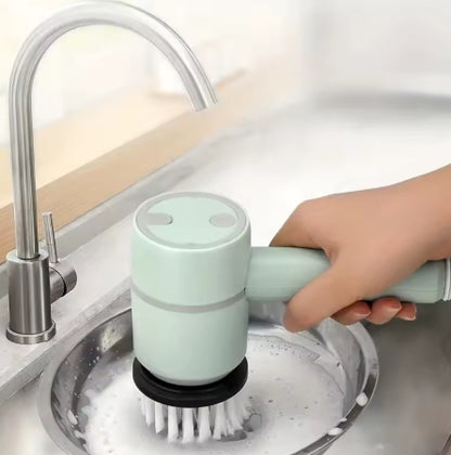 OLOEY 3-in-1 Electric Spin Scrubber, Electric Cleaning Brush Handheld Kitchen Cleaner Cordless Spin Scrubber, Power Scrubber