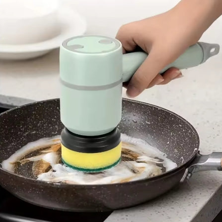 OLOEY 3-in-1 Electric Spin Scrubber, Electric Cleaning Brush Handheld Kitchen Cleaner Cordless Spin Scrubber, Power Scrubber