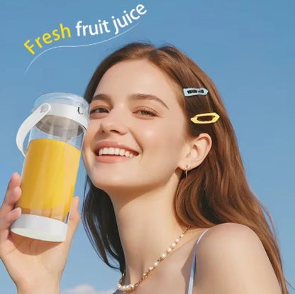 Portable Blender Bottle Electric 6 Blades Multifunction Juice Blender Fresh Juice Smoothie Blender Ice CrushCup Food Processor
