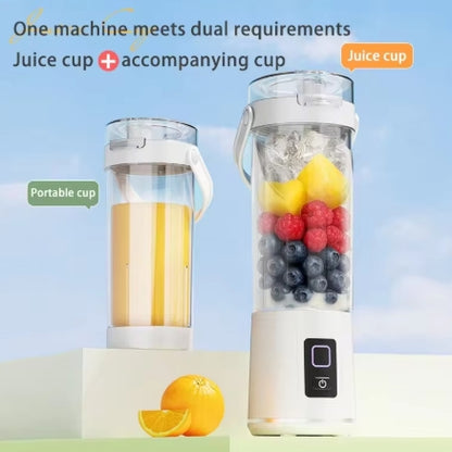 Portable Blender Bottle Electric 6 Blades Multifunction Juice Blender Fresh Juice Smoothie Blender Ice CrushCup Food Processor