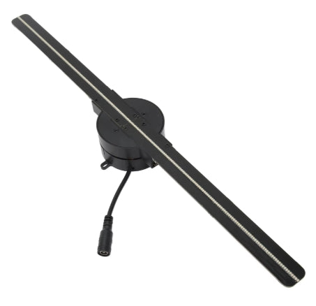 3D Hologram Fan 16.5in 2000x224 WiFi 3D Projector with 224 LED Light Beads for Business Store Advertising