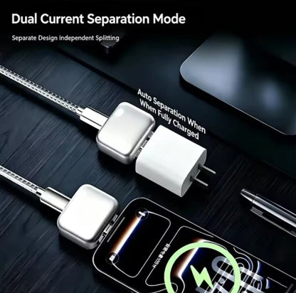 Intelligence PD 140W Full Charge Auto-Disconnect Charging Adapter Fast Charge Safety Separator Automatically for Type-C Devices