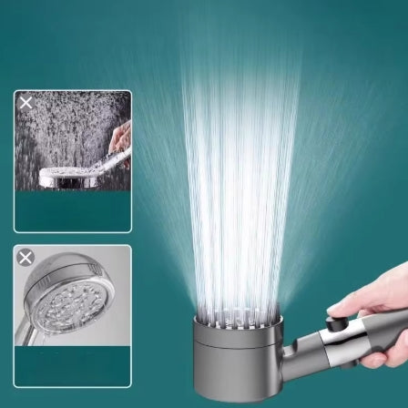 New Ion Drop Shower Head, Portable Filter Shower, Turbo Pressure, Multi Spray Modes, On/Off Switch & Built-in Filter