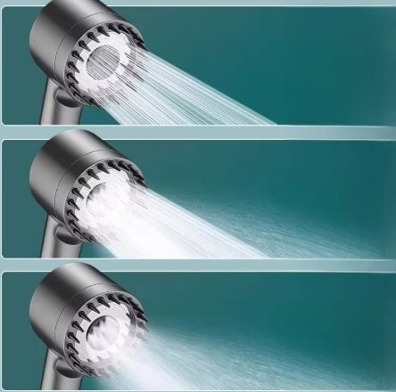 New Ion Drop Shower Head, Portable Filter Shower, Turbo Pressure, Multi Spray Modes, On/Off Switch & Built-in Filter