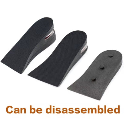 Increase 5cm New Height Increase Insole Adjustable 2-Layer Air Cushion Invisible Pads Soles Insoles Inserts For Shoes Men/Women