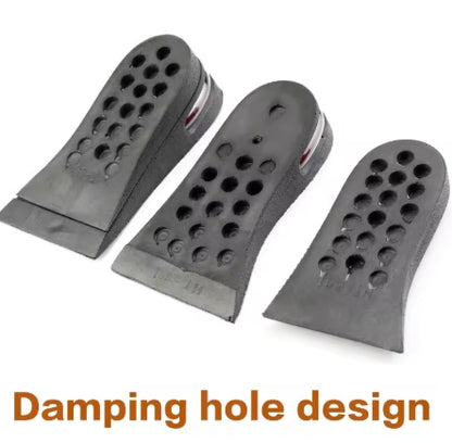Increase 5cm New Height Increase Insole Adjustable 2-Layer Air Cushion Invisible Pads Soles Insoles Inserts For Shoes Men/Women